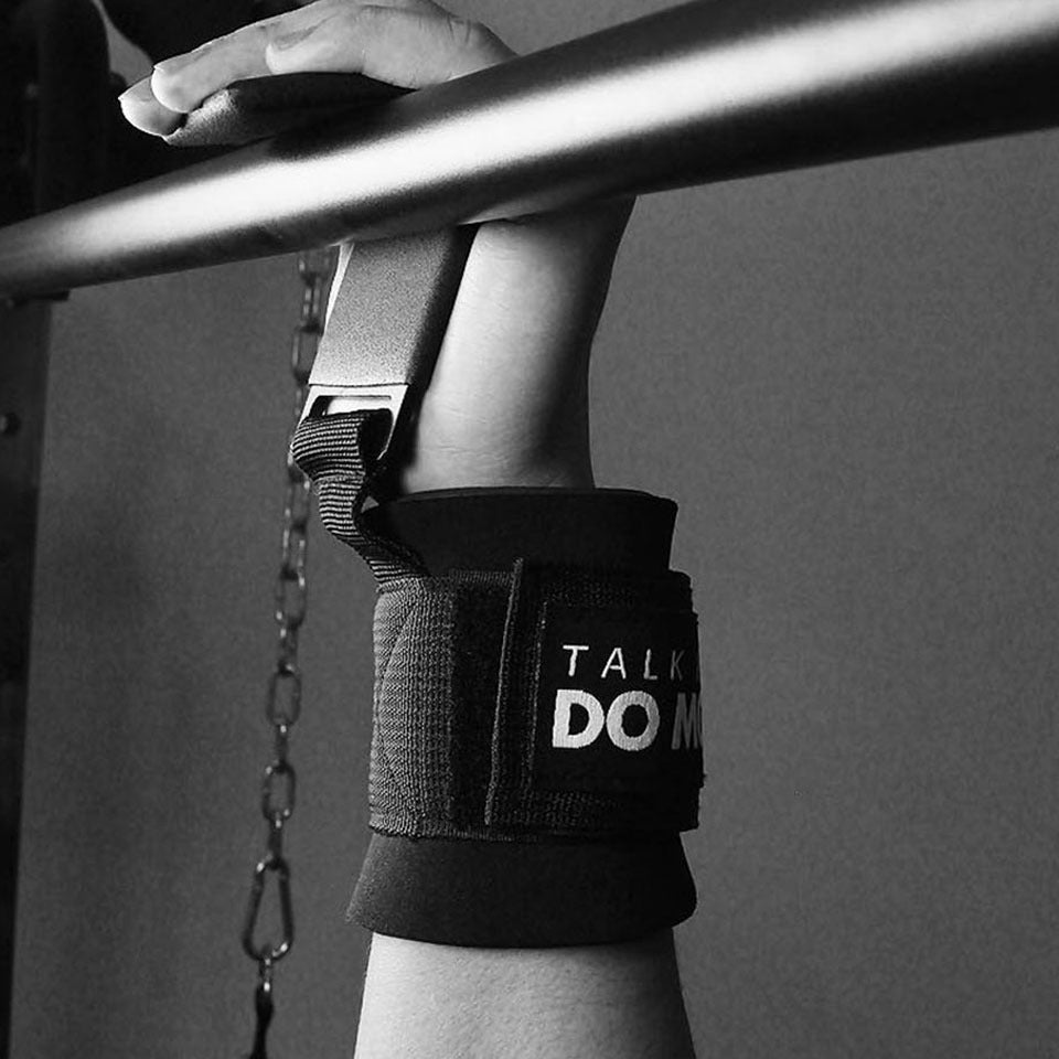 Ganchos Levantamiento Muñequeras - Powerlifting Dominadas Gimnasio