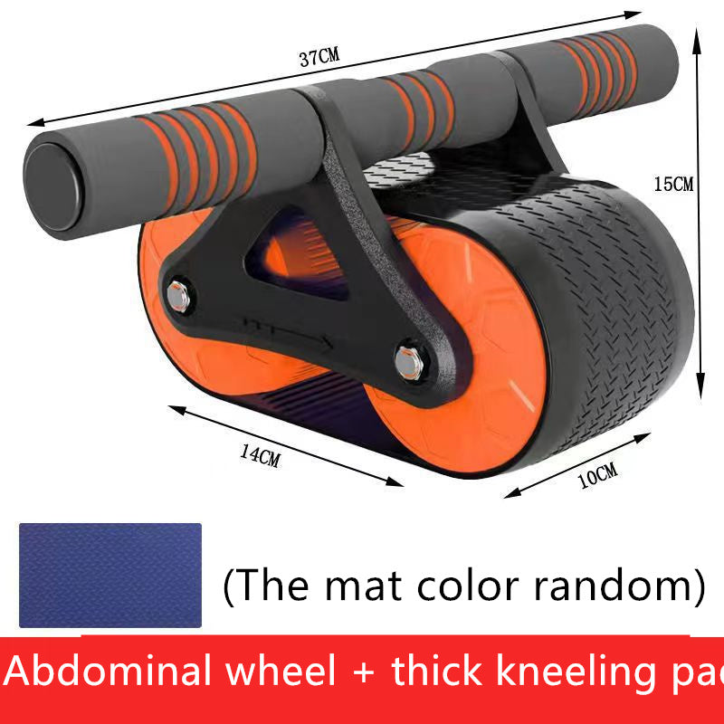Rueda Abdominal Doble con Rebote Automático - Ab Wheel Profesional