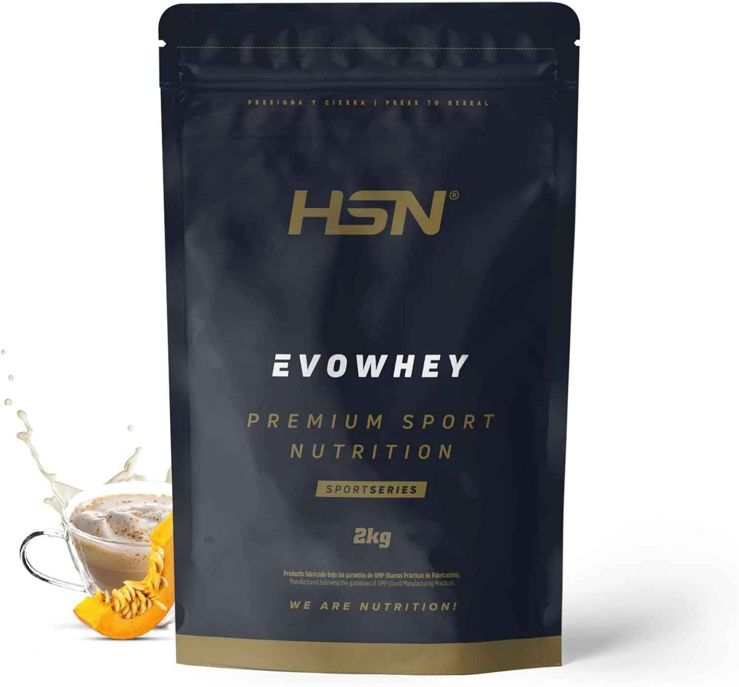 HSN Evowhey Protein | Chocolate Avellanas 2Kg = 67 Tomas por Envase Concentrado de Proteína de Suero | 100% Whey Protein Concentrate (WPC) | No-GMO, Vegetariano, Sin Gluten ni Soja