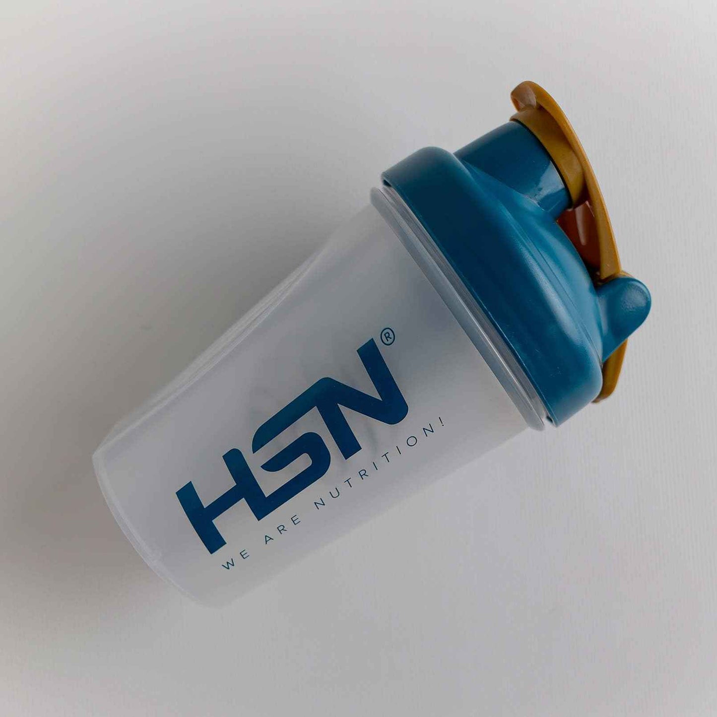 HSN Shaker We Are Nutrition! Acero Inoxidable | 500ml | Vaso Mezclador con Óptimo Sistema de Mezclado en la Tapa, Cierre Anti-Fugas | Sin Olores | Fácil Limpieza