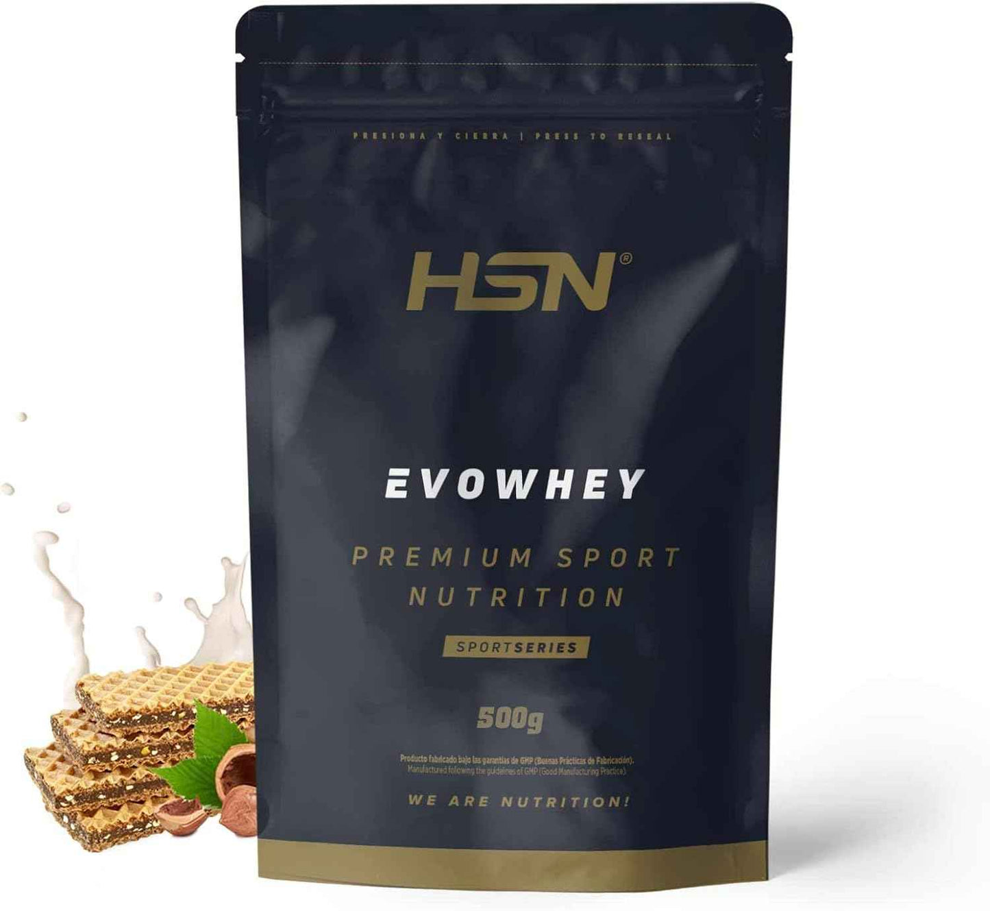 HSN Evowhey Protein | Chocolate Avellanas 2Kg = 67 Tomas por Envase Concentrado de Proteína de Suero | 100% Whey Protein Concentrate (WPC) | No-GMO, Vegetariano, Sin Gluten ni Soja