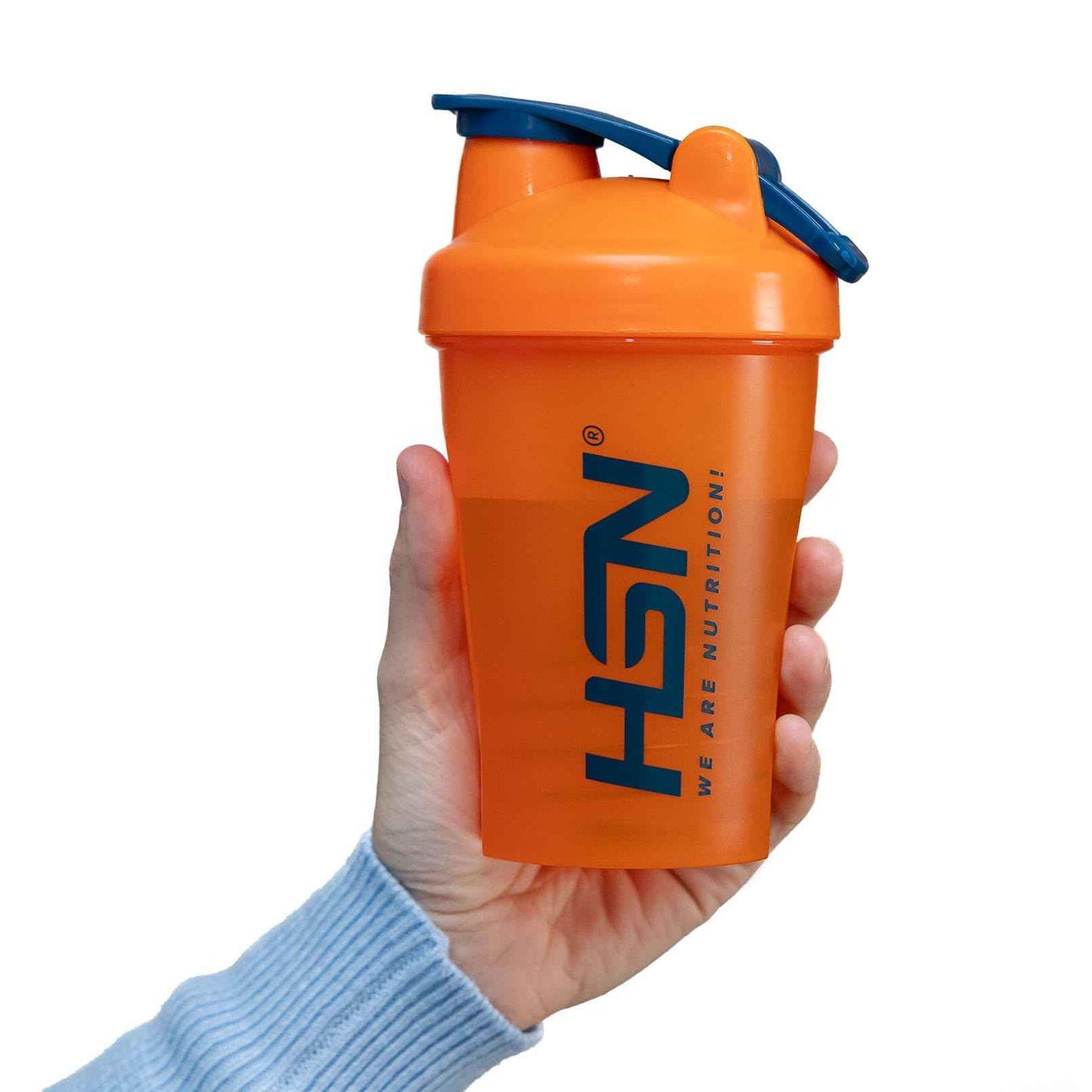 HSN Shaker We Are Nutrition! Acero Inoxidable | 500ml | Vaso Mezclador con Óptimo Sistema de Mezclado en la Tapa, Cierre Anti-Fugas | Sin Olores | Fácil Limpieza