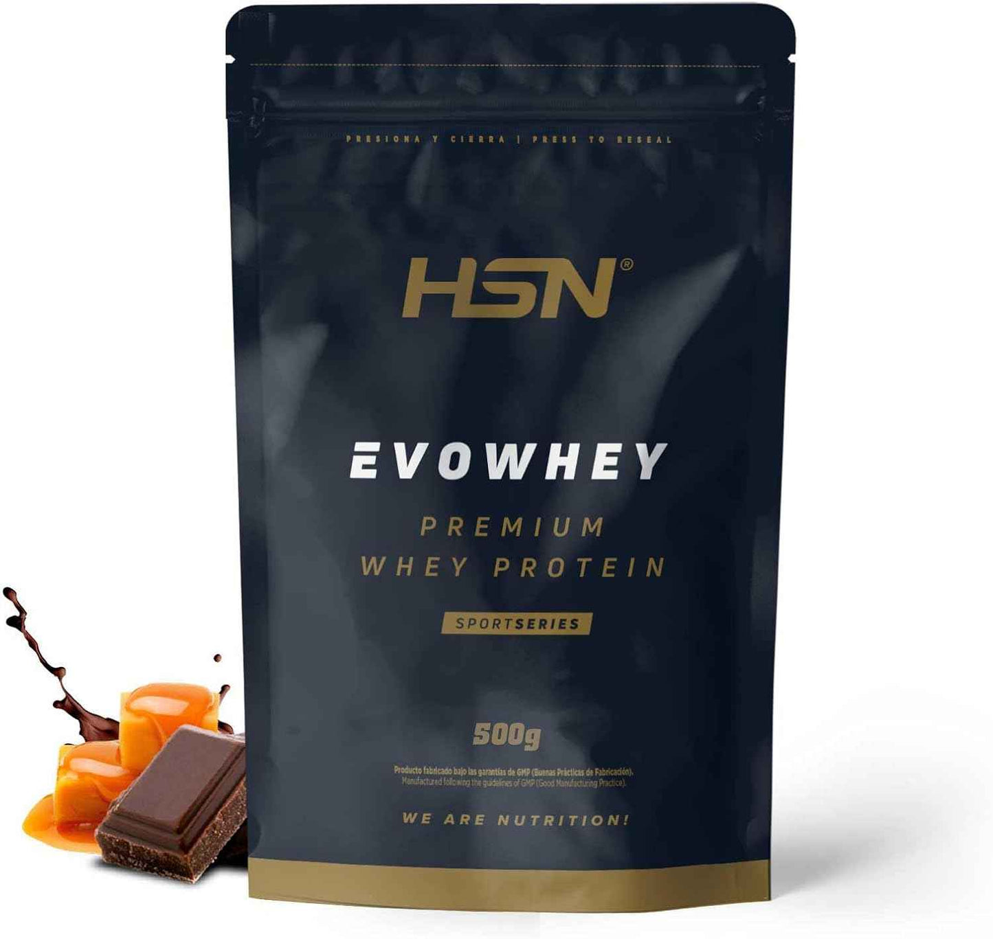HSN Evowhey Protein | Chocolate Avellanas 2Kg = 67 Tomas por Envase Concentrado de Proteína de Suero | 100% Whey Protein Concentrate (WPC) | No-GMO, Vegetariano, Sin Gluten ni Soja