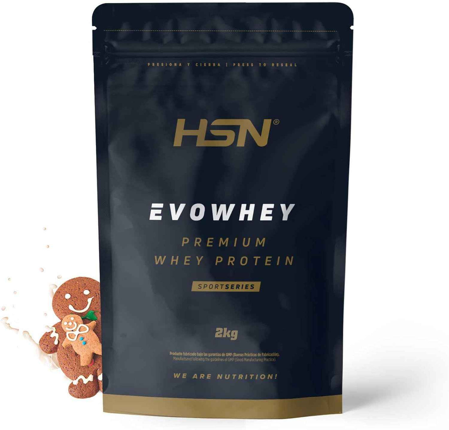 HSN Evowhey Protein | Chocolate Avellanas 2Kg = 67 Tomas por Envase Concentrado de Proteína de Suero | 100% Whey Protein Concentrate (WPC) | No-GMO, Vegetariano, Sin Gluten ni Soja