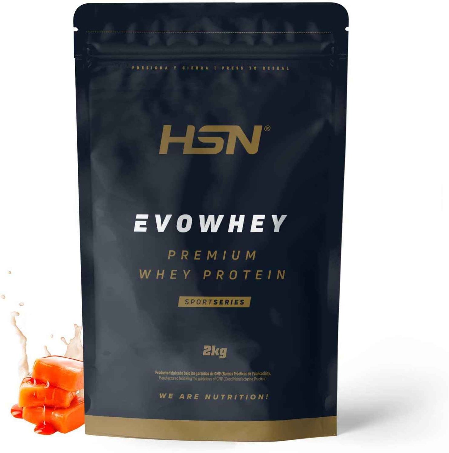 HSN Evowhey Protein | Chocolate Avellanas 2Kg = 67 Tomas por Envase Concentrado de Proteína de Suero | 100% Whey Protein Concentrate (WPC) | No-GMO, Vegetariano, Sin Gluten ni Soja