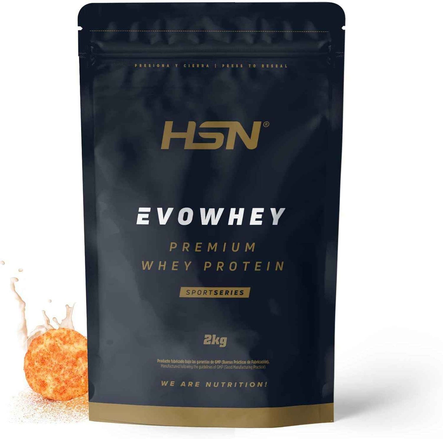 HSN Evowhey Protein | Chocolate Avellanas 2Kg = 67 Tomas por Envase Concentrado de Proteína de Suero | 100% Whey Protein Concentrate (WPC) | No-GMO, Vegetariano, Sin Gluten ni Soja