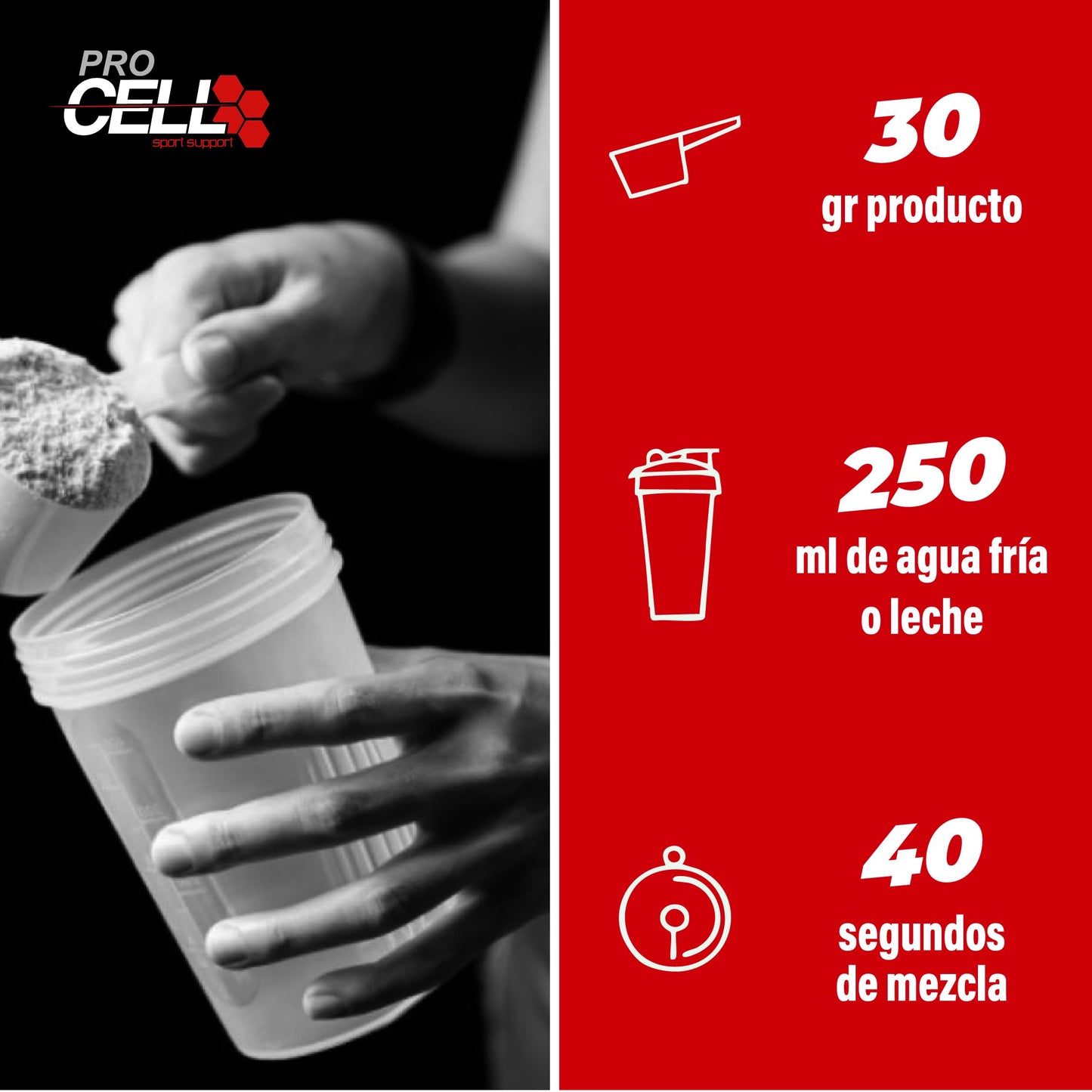 PACK Procell Proteinas Whey Advanced 2kG (White Choco & White Choco rings)+ Batido Monodosis + Shaker "REGALO" Proteina Whey concentrada Gana masa muscular proteina en polvo Batidos de Proteina