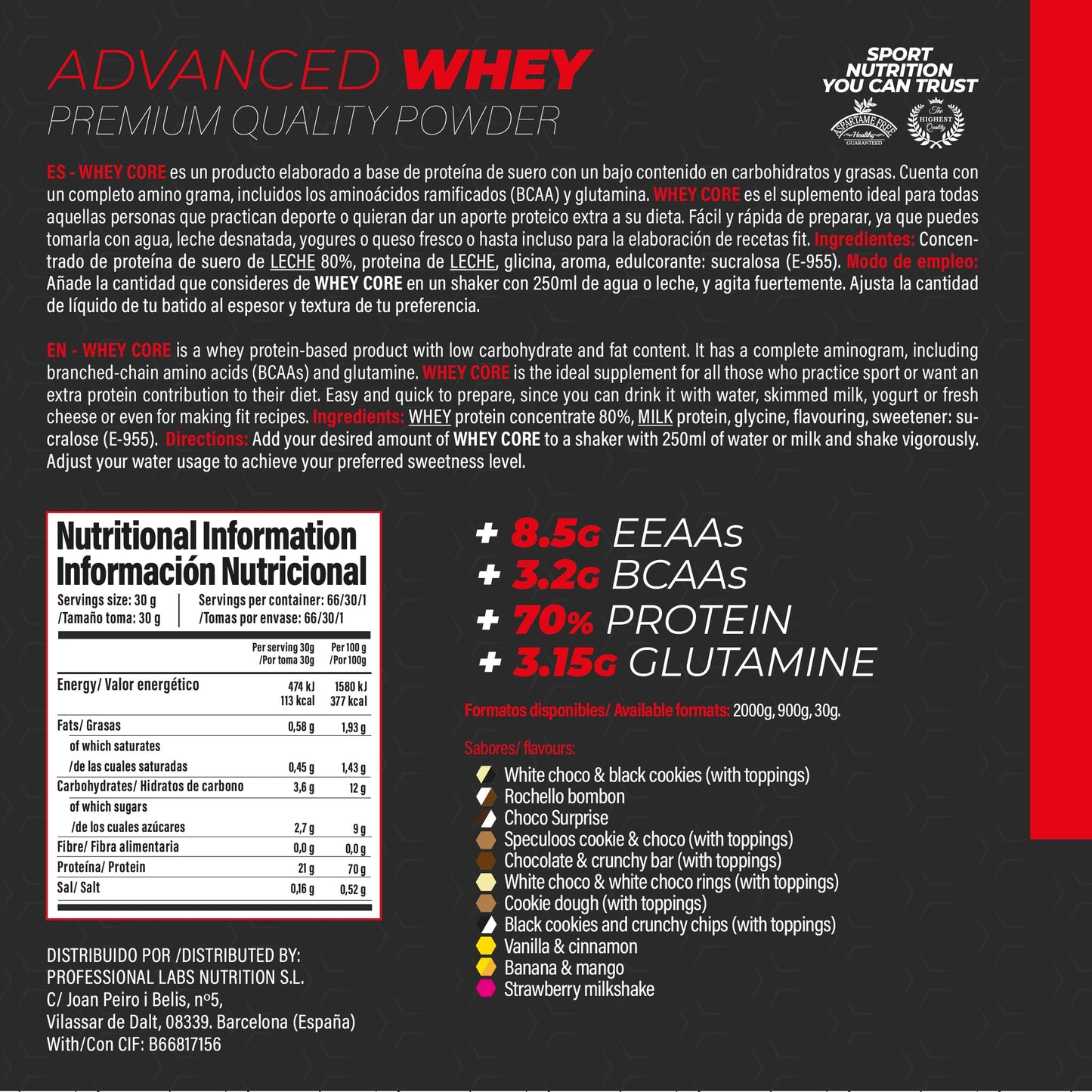 PACK Procell Proteinas Whey Advanced 2kG (White Choco & White Choco rings)+ Batido Monodosis + Shaker "REGALO" Proteina Whey concentrada Gana masa muscular proteina en polvo Batidos de Proteina