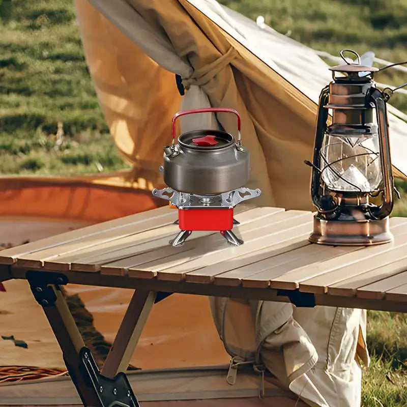 Hornillo Gas Camping Plegable - Resistente al Viento