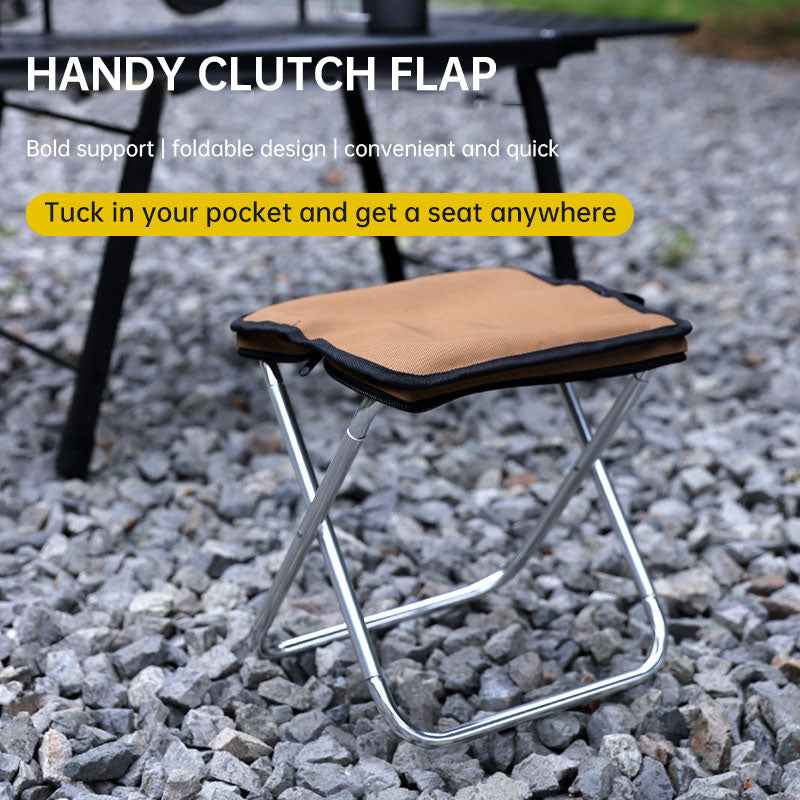 Outdoor Folding Ultra Light Camping Chair Portable Bench Travel Self driving Tour BBQ Camping Equipment