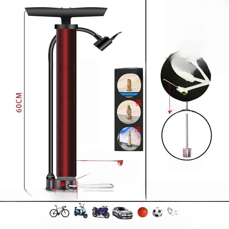 Electric High Pressure Portable and Universal Bicycle Tire Pump