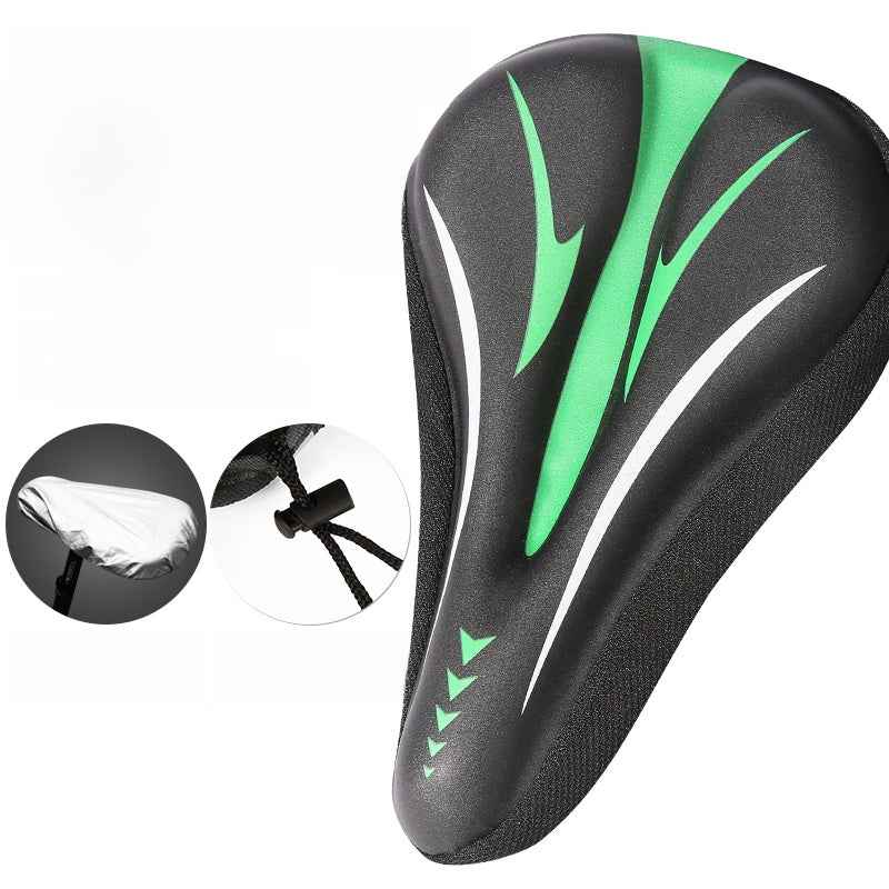 Bicycle Cushion Cover Soft Seat Cover Mountain Bike Silicone Seat Soft Seat Cushion Road Seat Accessories Complete Collection Cycling
