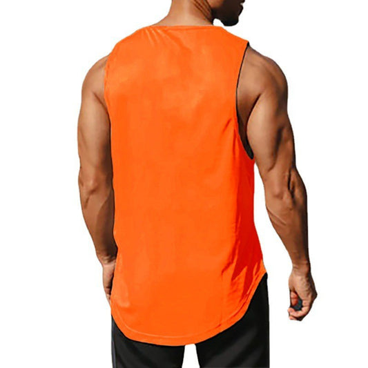 Camiseta Running Hombre - Secado Rápido Sin Mangas
