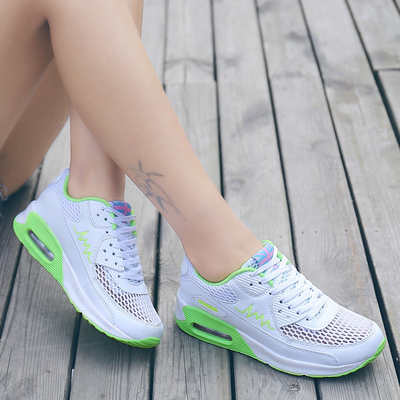 Zapatillas Running Mujer - Deportivas Transpirables Cómodas Pareja