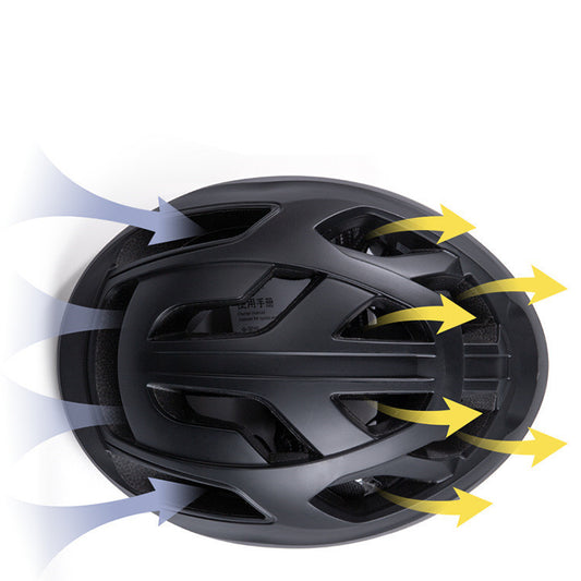 Casco Bicicleta LED Recargable - Luz Trasera 9 Modos MTB Carretera