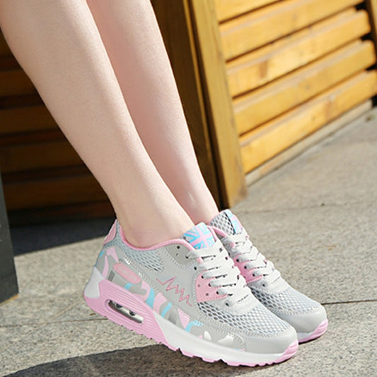 Zapatillas Running Mujer - Deportivas Transpirables Cómodas Pareja