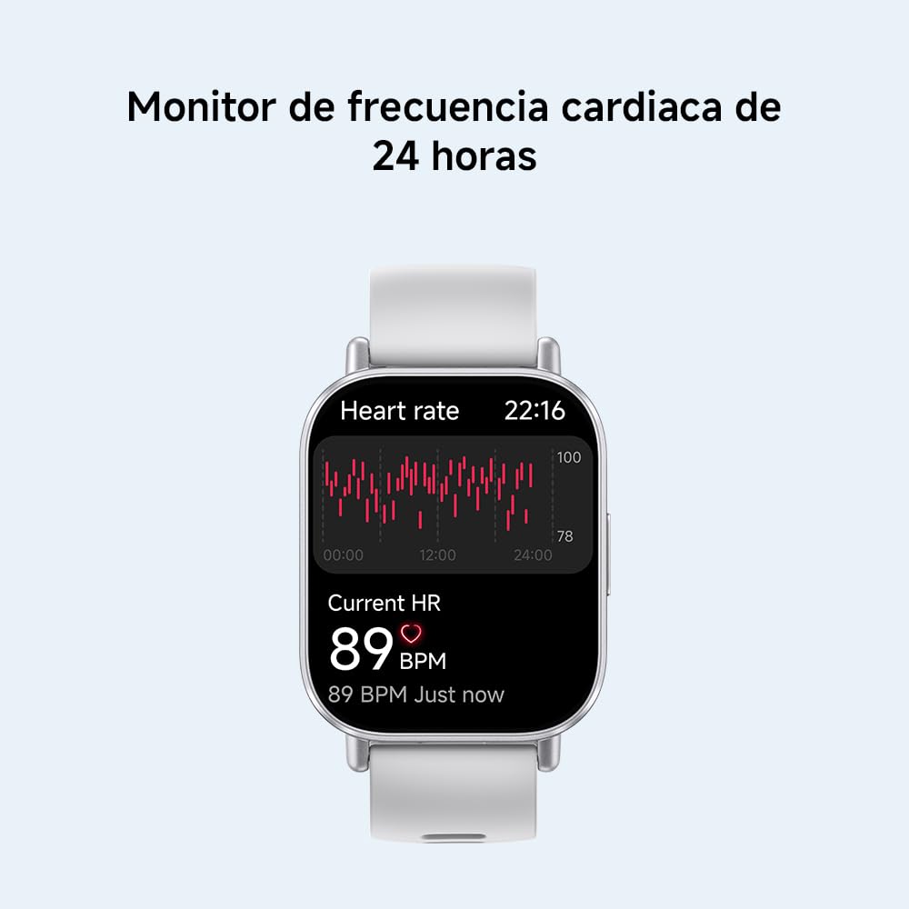 Xiaomi Redmi Watch 5 Active - Smartwatch Deportivo Llamadas Bluetooth 140 Modos