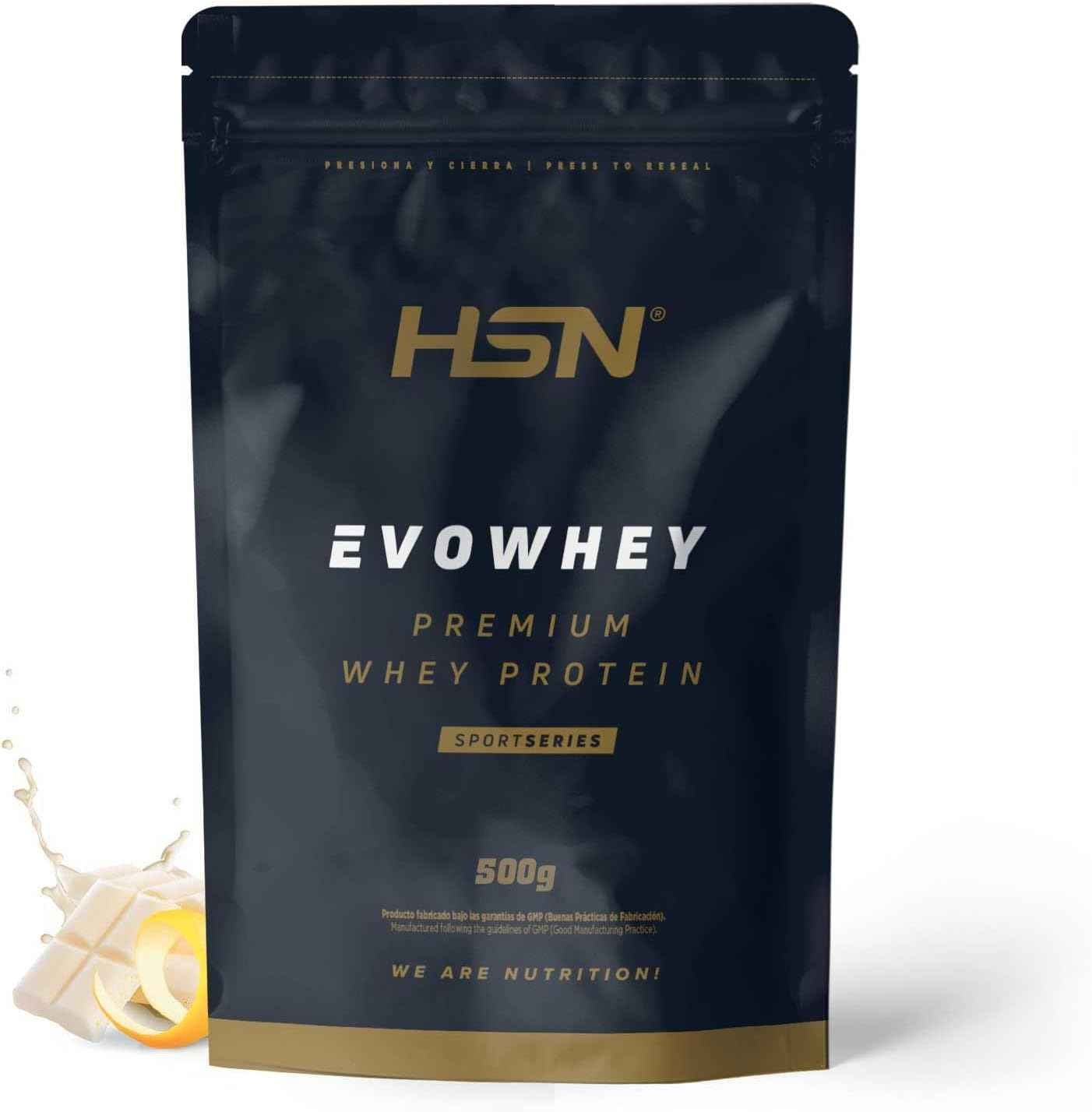 HSN Evowhey Protein | Chocolate Avellanas 2Kg = 67 Tomas por Envase Concentrado de Proteína de Suero | 100% Whey Protein Concentrate (WPC) | No-GMO, Vegetariano, Sin Gluten ni Soja