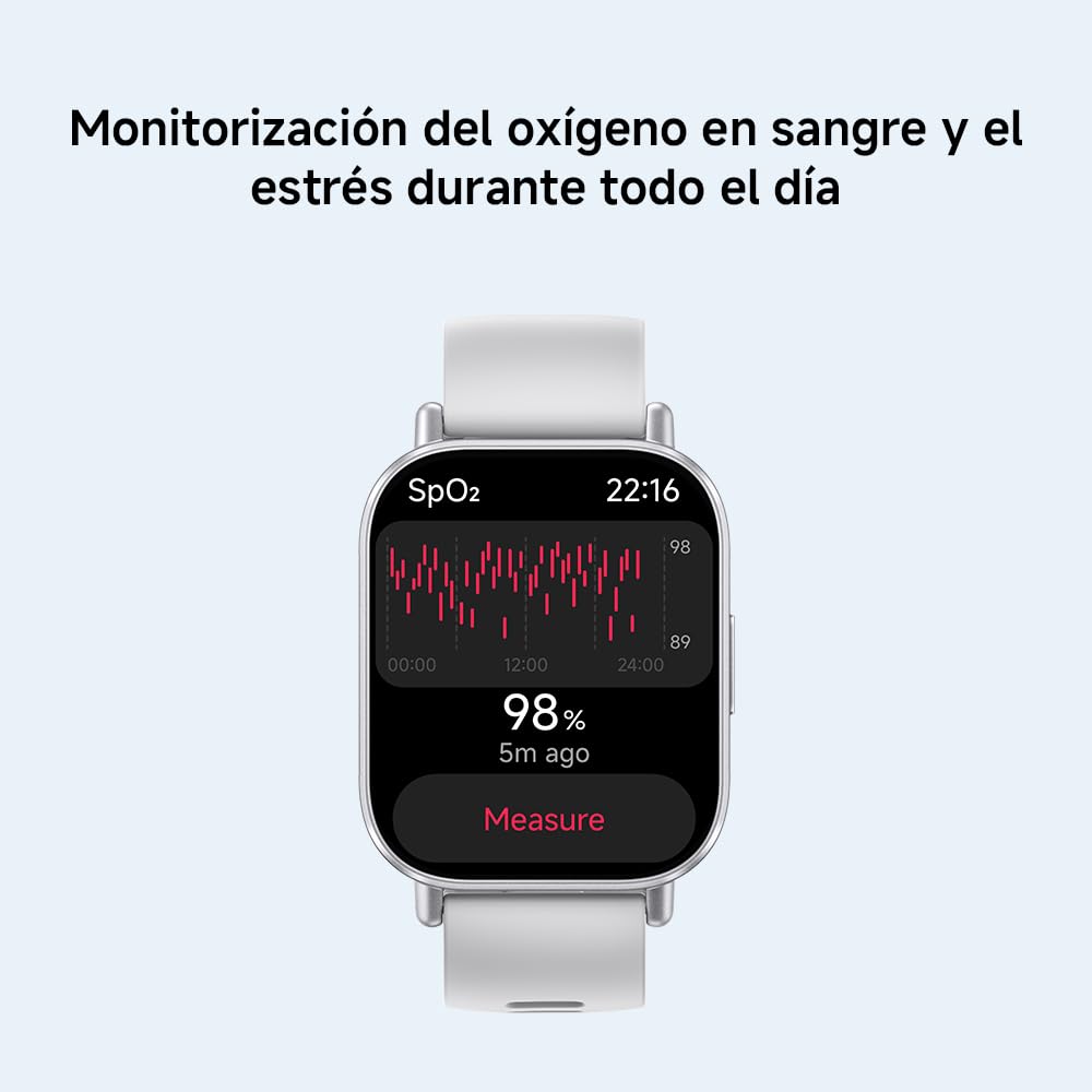 Xiaomi Redmi Watch 5 Active - Smartwatch Deportivo Llamadas Bluetooth 140 Modos