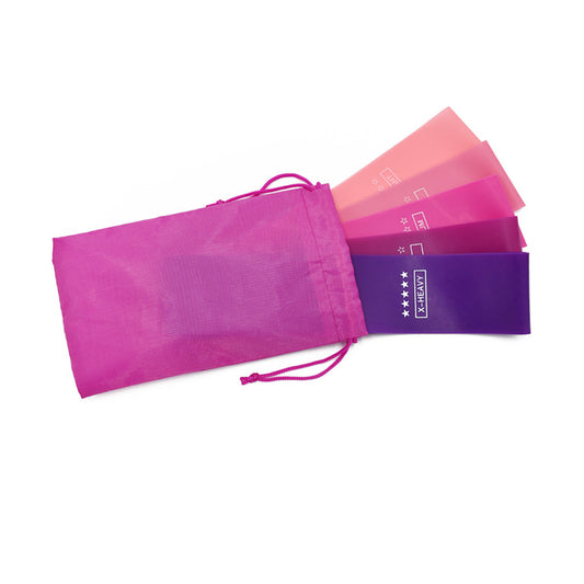 Bandas Resistencia Pilates 5 Niveles - Mini Bands Crossfit Fitness Látex