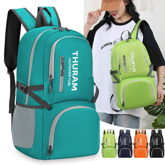 Mochila Outdoor Plegable 20-35L - Senderismo Escalada Viaje Transpirable