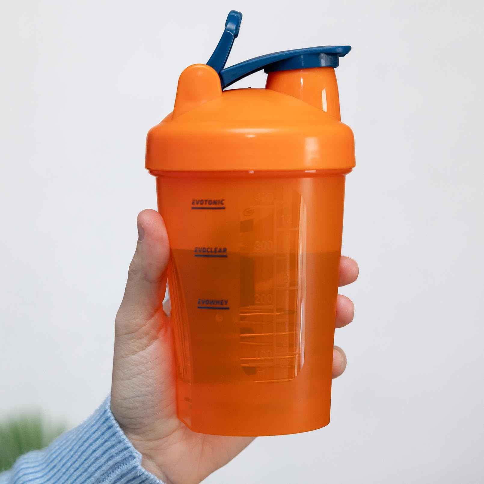 HSN Shaker We Are Nutrition! Acero Inoxidable | 500ml | Vaso Mezclador con Óptimo Sistema de Mezclado en la Tapa, Cierre Anti-Fugas | Sin Olores | Fácil Limpieza