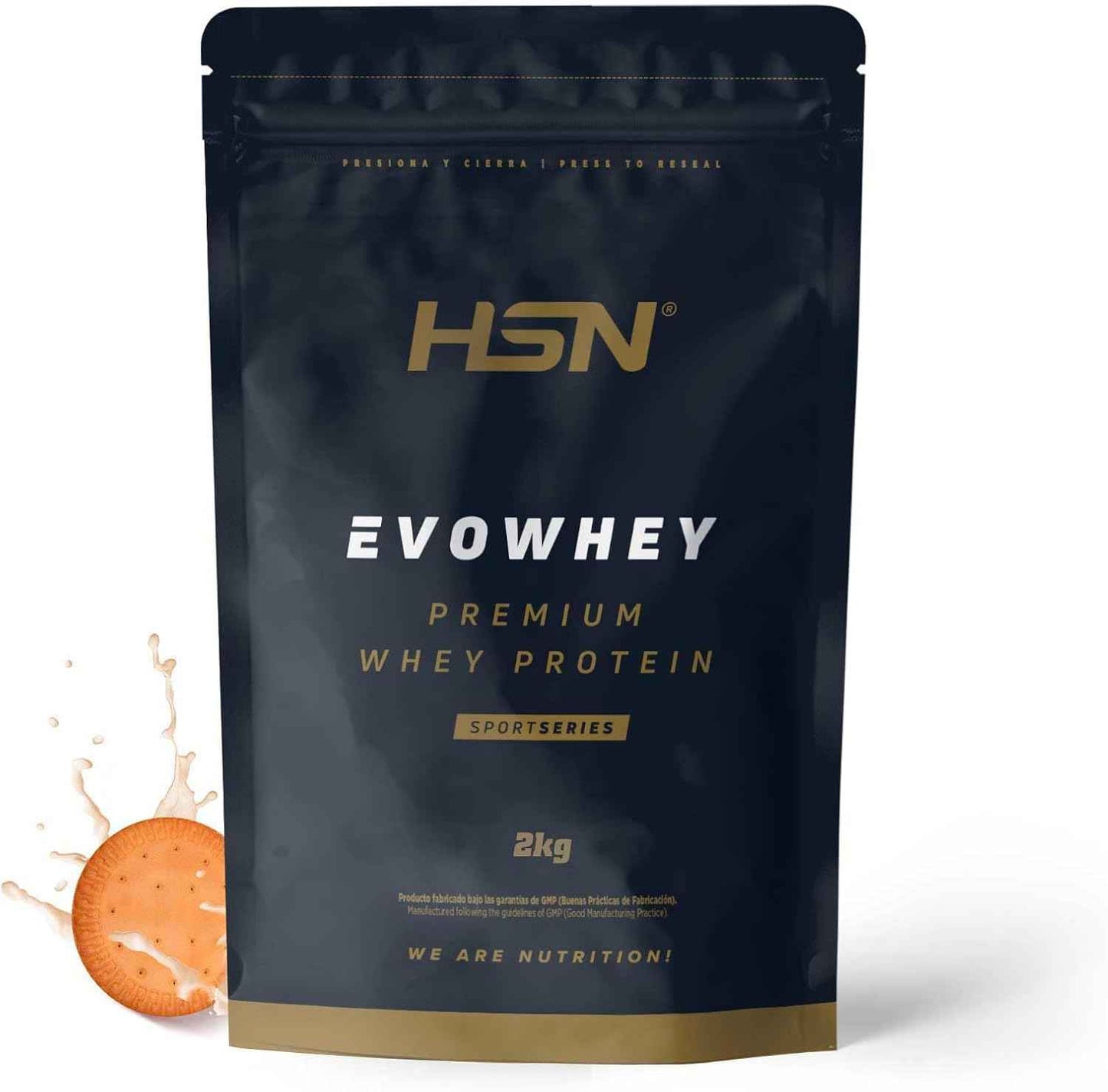 HSN Evowhey Protein | Chocolate Avellanas 2Kg = 67 Tomas por Envase Concentrado de Proteína de Suero | 100% Whey Protein Concentrate (WPC) | No-GMO, Vegetariano, Sin Gluten ni Soja