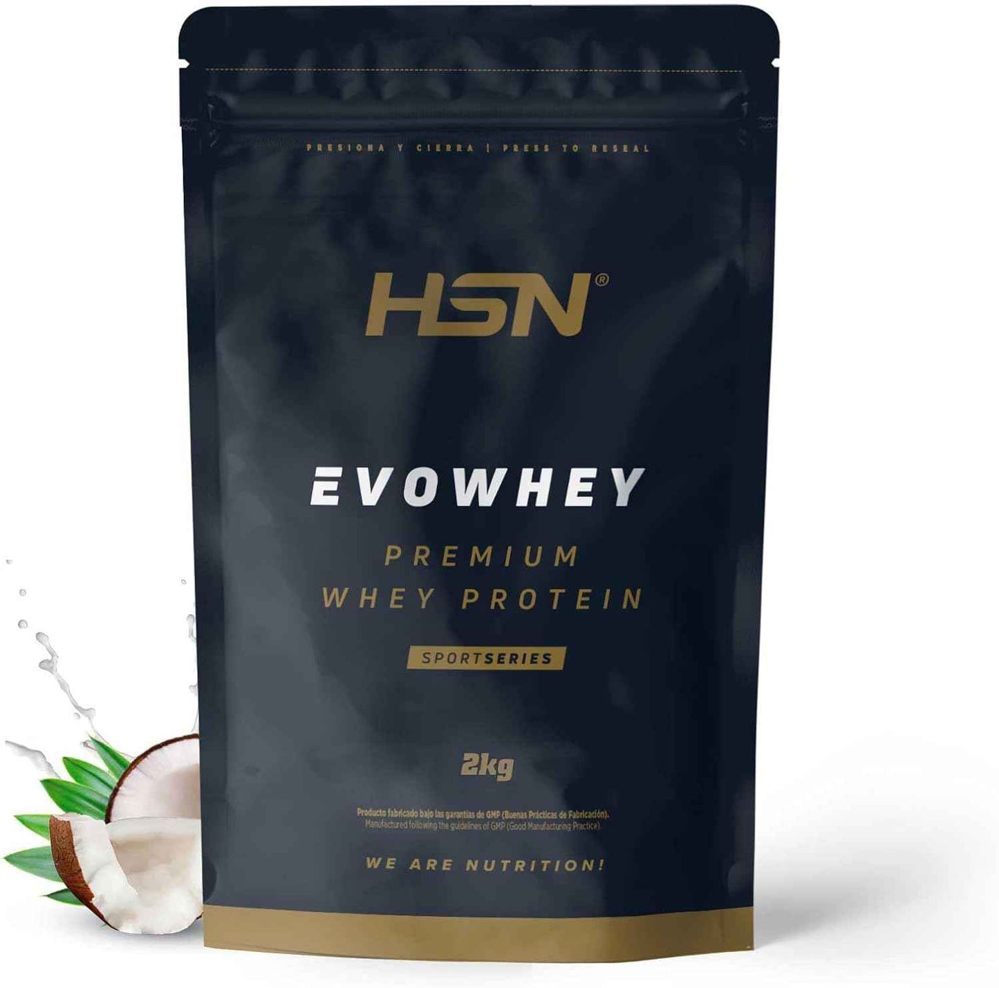HSN Evowhey Protein | Chocolate Avellanas 2Kg = 67 Tomas por Envase Concentrado de Proteína de Suero | 100% Whey Protein Concentrate (WPC) | No-GMO, Vegetariano, Sin Gluten ni Soja