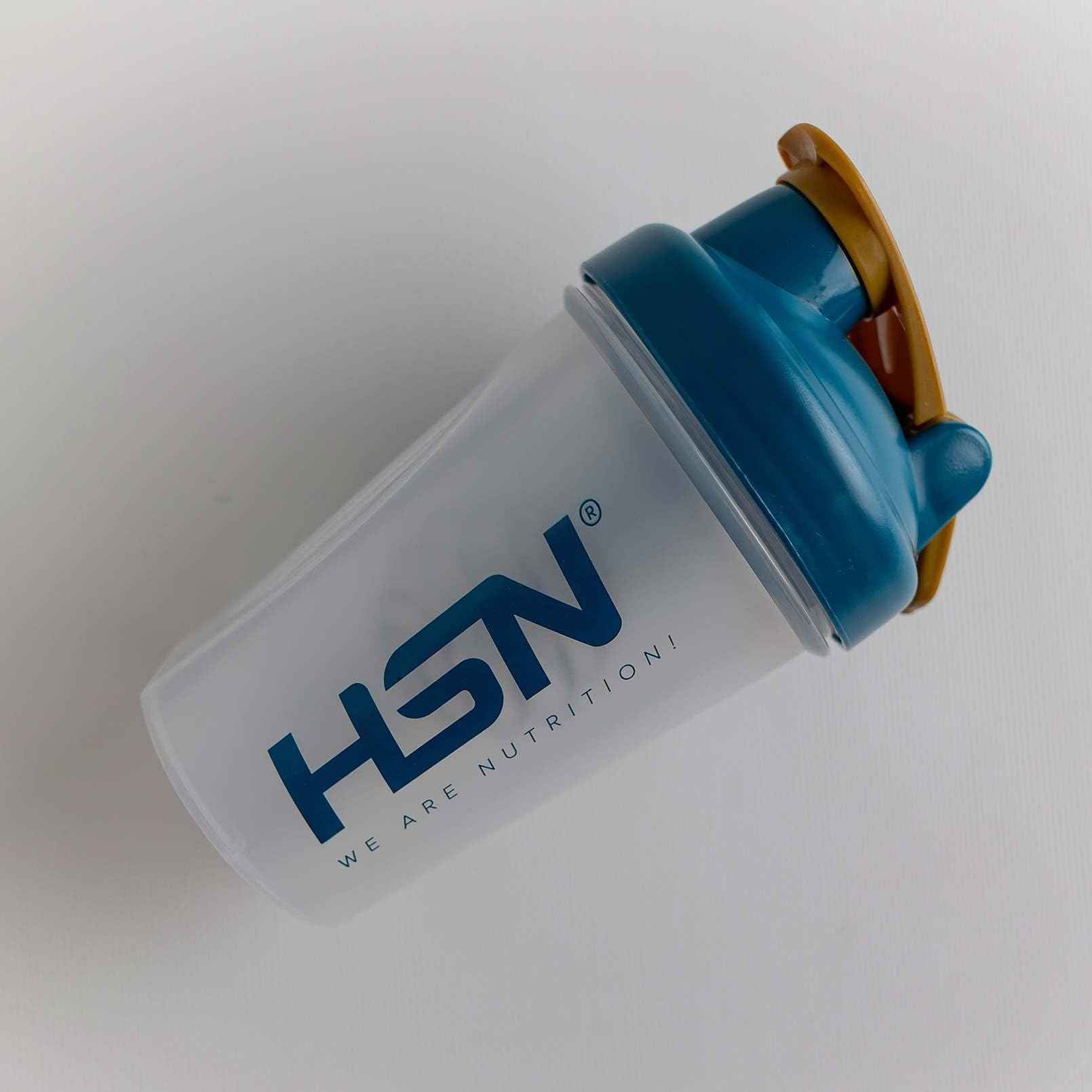 HSN Shaker We Are Nutrition! Acero Inoxidable | 500ml | Vaso Mezclador con Óptimo Sistema de Mezclado en la Tapa, Cierre Anti-Fugas | Sin Olores | Fácil Limpieza