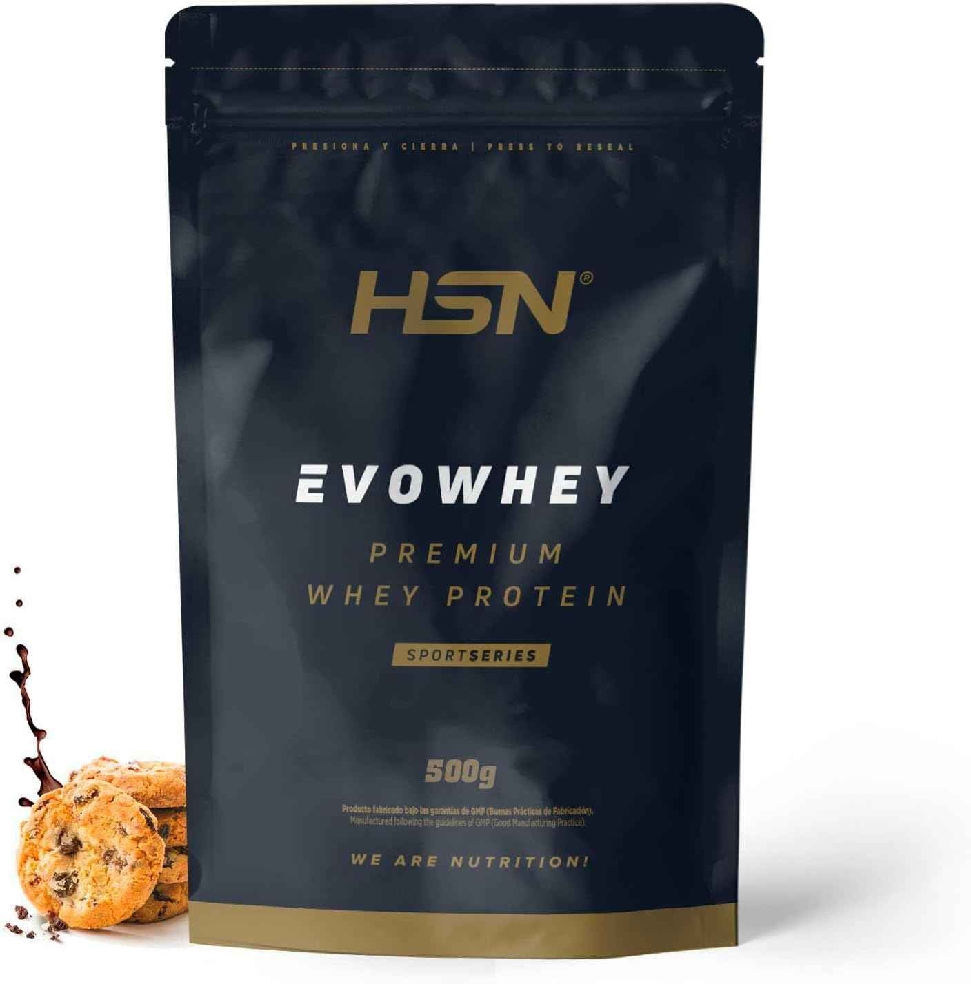 HSN Evowhey Protein | Chocolate Avellanas 2Kg = 67 Tomas por Envase Concentrado de Proteína de Suero | 100% Whey Protein Concentrate (WPC) | No-GMO, Vegetariano, Sin Gluten ni Soja