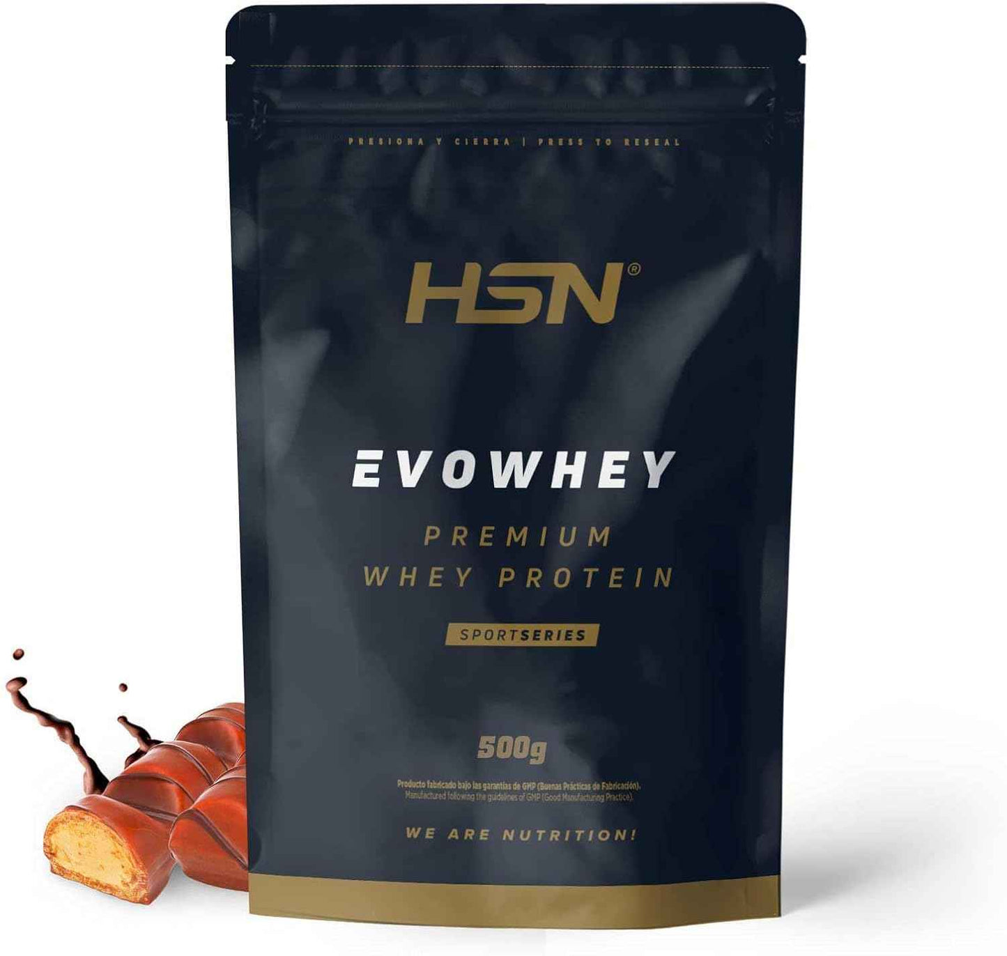 HSN Evowhey Protein | Chocolate Avellanas 2Kg = 67 Tomas por Envase Concentrado de Proteína de Suero | 100% Whey Protein Concentrate (WPC) | No-GMO, Vegetariano, Sin Gluten ni Soja