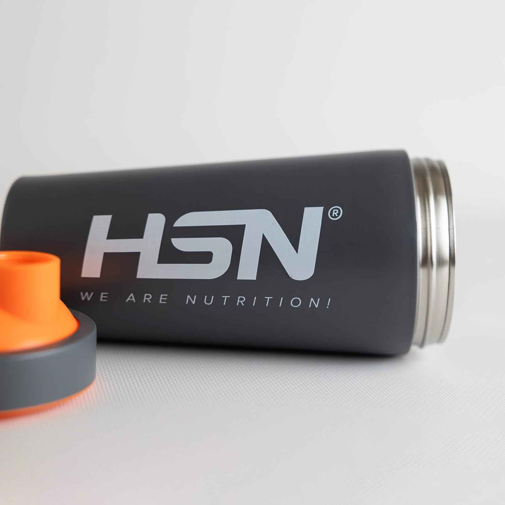 HSN Shaker We Are Nutrition! Acero Inoxidable | 500ml | Vaso Mezclador con Óptimo Sistema de Mezclado en la Tapa, Cierre Anti-Fugas | Sin Olores | Fácil Limpieza