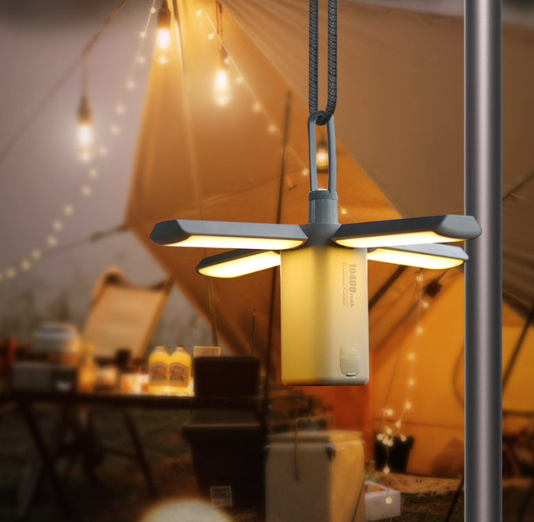 Linterna LED Camping Multifuncional - Resistente y Portátil