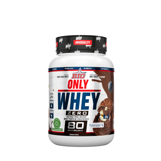 BIG - Whey Proteins - Protein Powder for Muscle Mass Development and Recovery - Premium Raw Material - Whey Protein Without Lactose, No Sugar, No Clumps (2 kg, Conguitos)