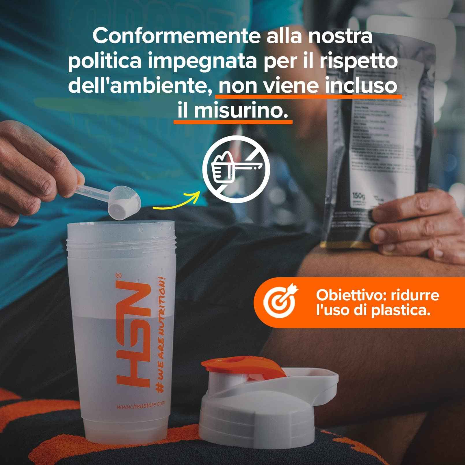HSN Creatina Monohidrato en Polvo Sin Sabor 500g | 100% Monohidrato de Creatina Micronizada | No Incluye Dosificador | Sin Añadidos y Libre de Contaminantes | No-GMO, Vegano, Sin Gluten