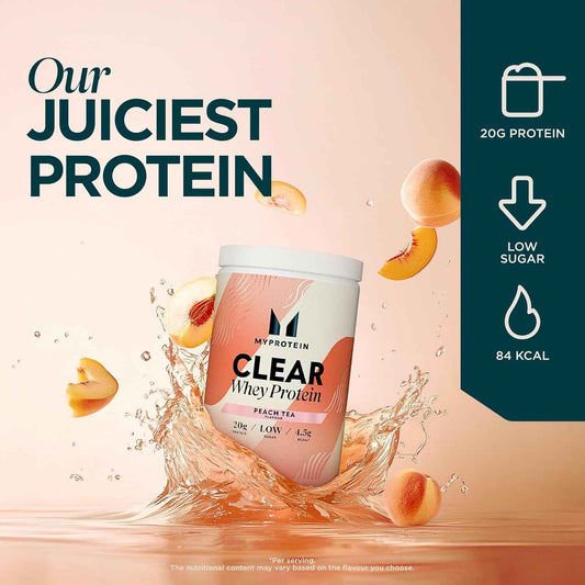 Myprotein Clear Whey Isolate Polvo - Té Helado de Melocotón - 20 Servings