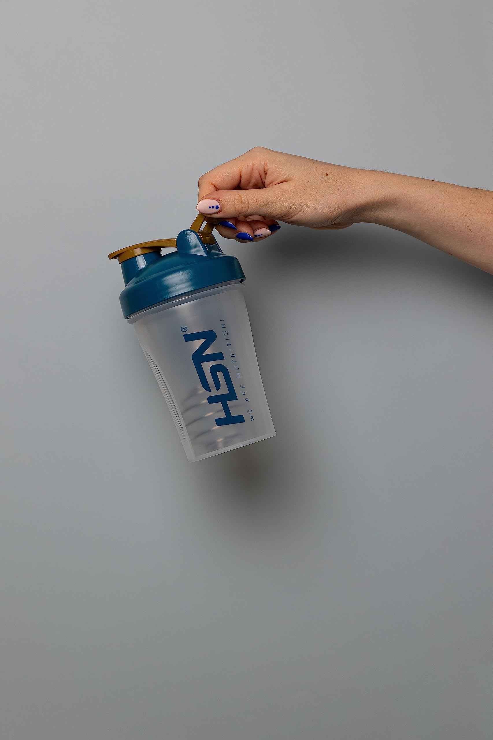 HSN Shaker We Are Nutrition! Acero Inoxidable | 500ml | Vaso Mezclador con Óptimo Sistema de Mezclado en la Tapa, Cierre Anti-Fugas | Sin Olores | Fácil Limpieza