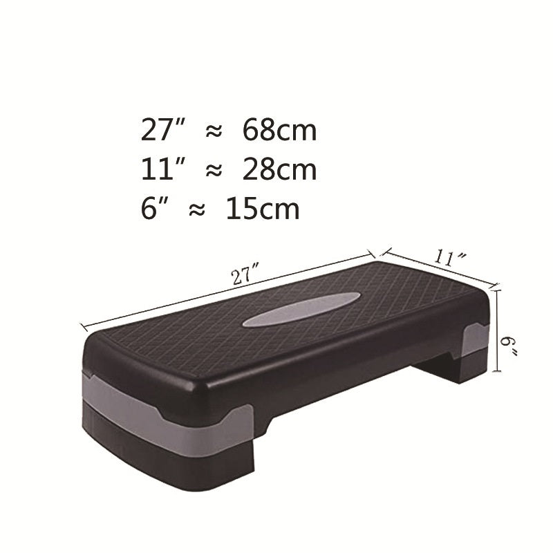 Pedal Aeróbico Fitness Casa - Step Entrenamiento Cardio 68x28cm