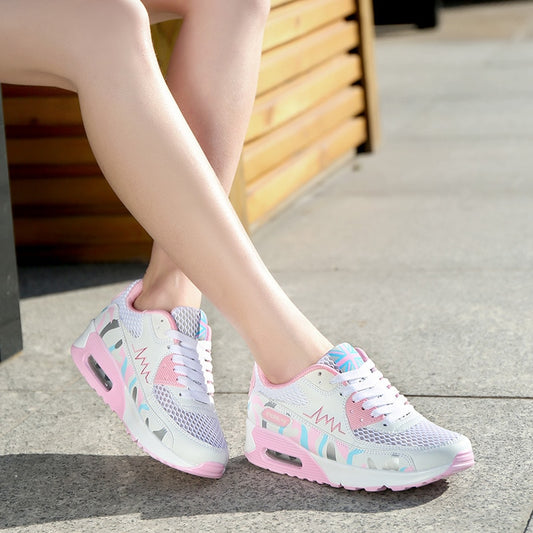 Zapatillas Running Mujer - Deportivas Transpirables Cómodas Pareja