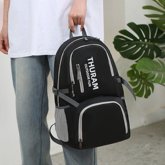 Mochila Outdoor Plegable 20-35L - Senderismo Escalada Viaje Transpirable