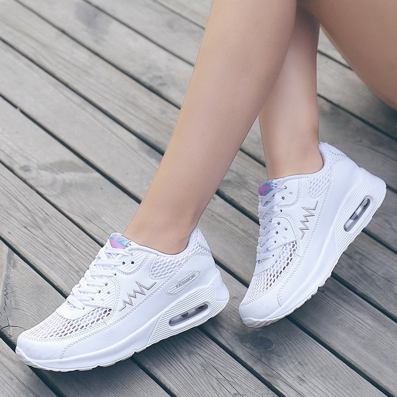 Zapatillas Running Mujer - Deportivas Transpirables Cómodas Pareja