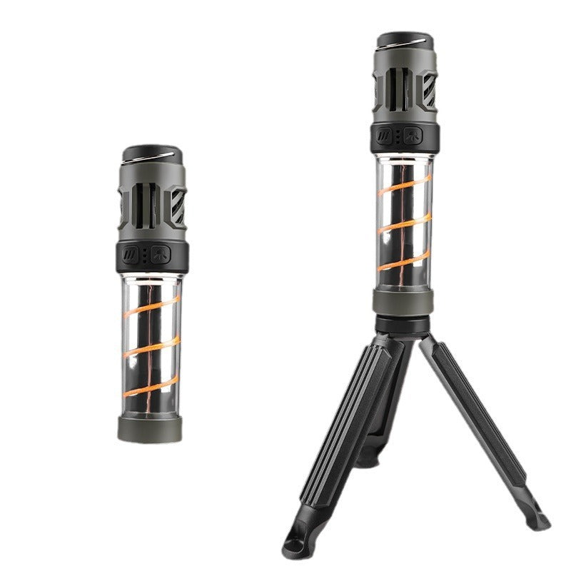 Linterna LED Camping Multifuncional - Repelente Mosquitos y Trípode