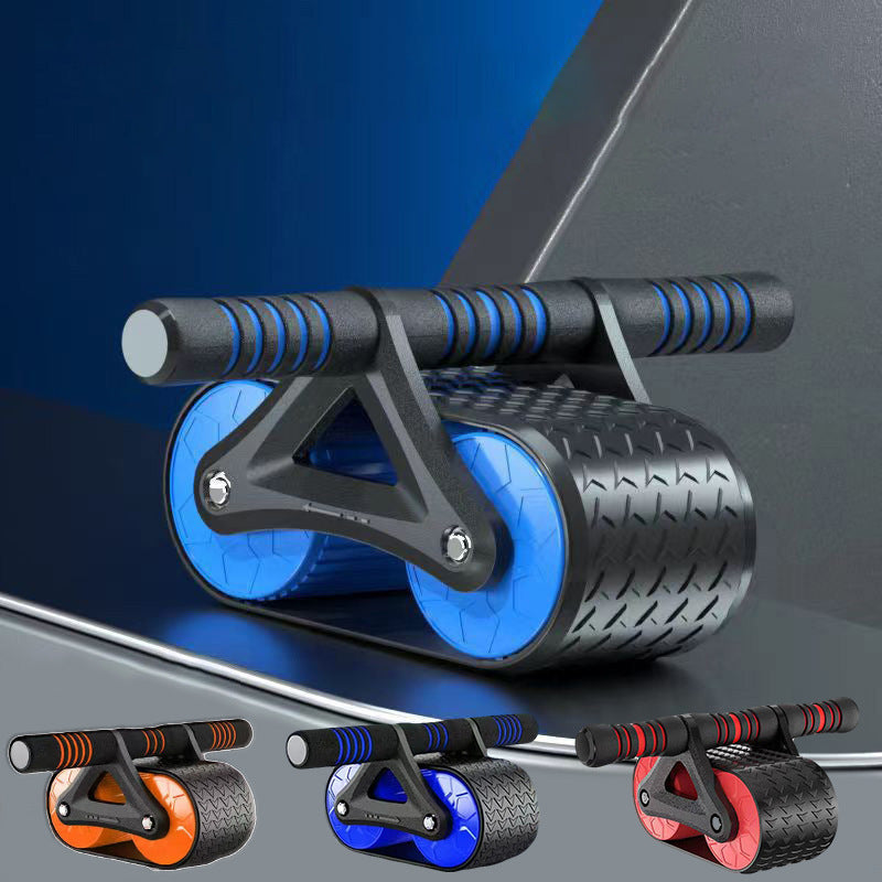Rueda Abdominal Doble con Rebote Automático - Ab Wheel Profesional