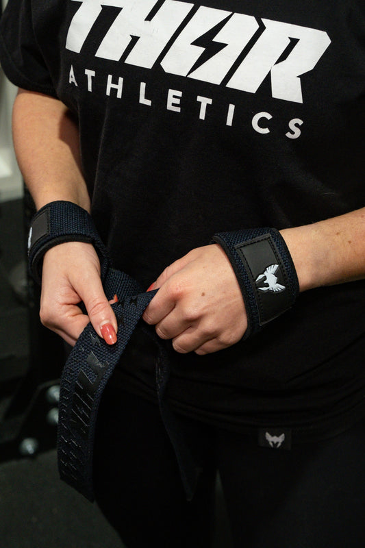 Lifting Straps | Extra Grip | Viking Blue