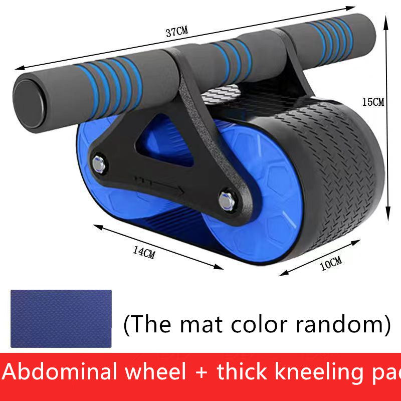 Rueda Abdominal Doble con Rebote Automático - Ab Wheel Profesional