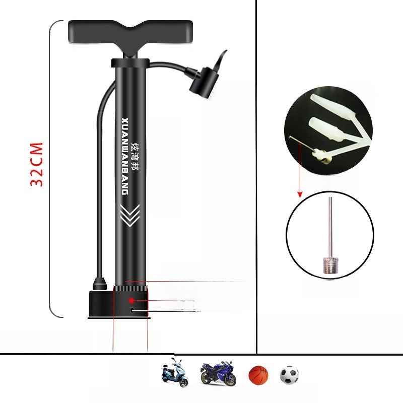 Electric High Pressure Portable and Universal Bicycle Tire Pump