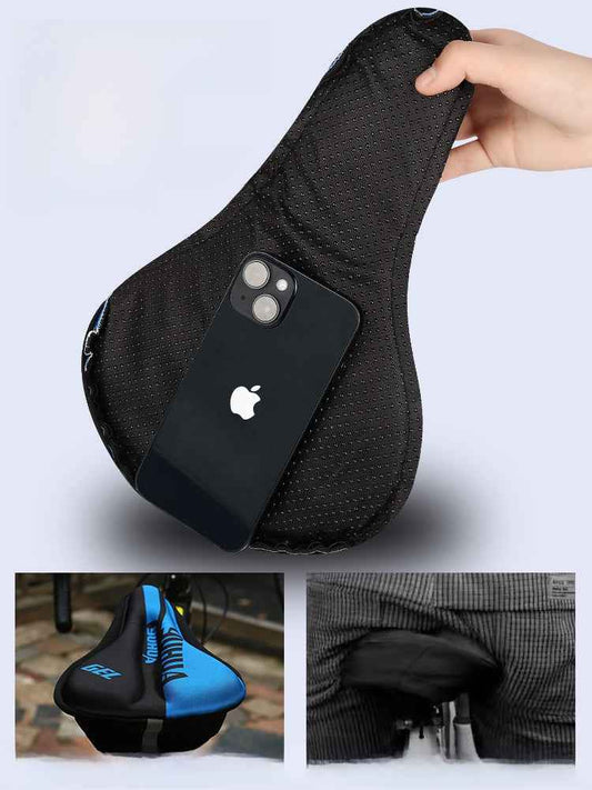 Bicycle Cushion Cover Soft Seat Cover Mountain Bike Silicone Seat Soft Seat Cushion Road Seat Accessories Complete Collection Cycling