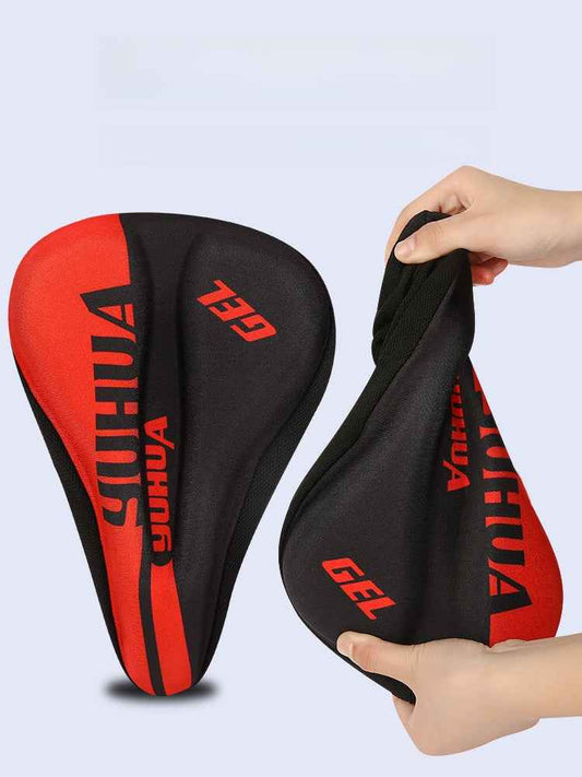 Bicycle Cushion Cover Soft Seat Cover Mountain Bike Silicone Seat Soft Seat Cushion Road Seat Accessories Complete Collection Cycling