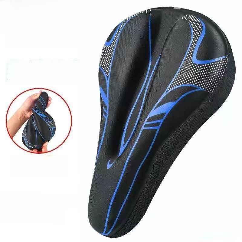 Bicycle Cushion Cover Soft Seat Cover Mountain Bike Silicone Seat Soft Seat Cushion Road Seat Accessories Complete Collection Cycling